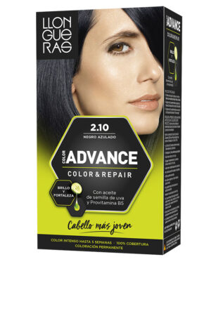 Llongueras COLOR ADVANCE #2,10-negro azulado 1 u