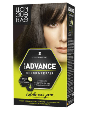 Llongueras COLOR ADVANCE #3-castaño oscuro 1 u