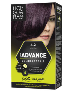 Llongueras COLOR ADVANCE #4,2-borgoña 1 u