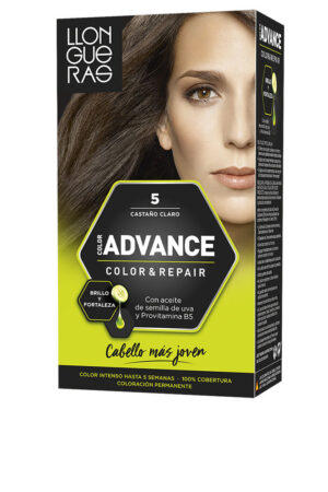 Llongueras COLOR ADVANCE #5-castaño claro 1 u