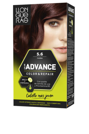 Llongueras COLOR ADVANCE #5,6-caoba 1 u