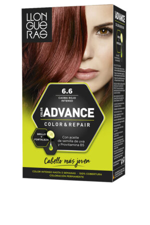 Llongueras COLOR ADVANCE #6,6-caoba rojo intenso 1 u