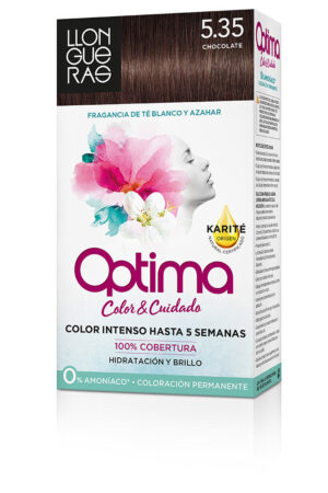 Llongueras OPTIMA hair colour #5.35-passion chocolate 1 u