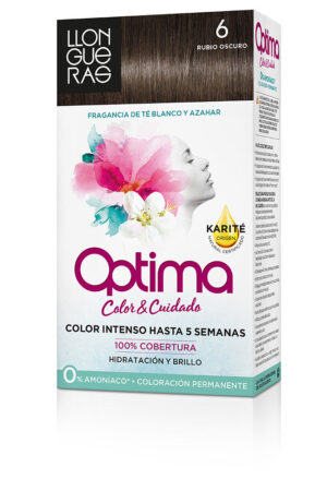 Llongueras OPTIMA hair colour #6-deep blond 1 u