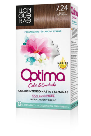 Llongueras OPTIMA hair colour #7.24-almond blond 1 u