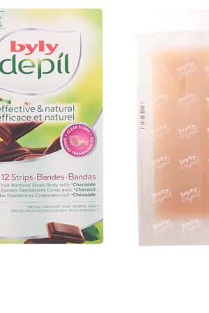 Byly DEPIL chocolate body strips 12 u