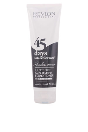 Revlon 45 DAYS 2in1 shampoo & conditioner for radiant darks 275 ml