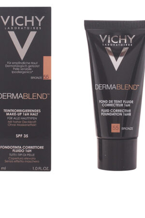 Vichy DERMABLEND fond de teint correcteur SPF35 #55-bronze