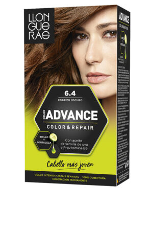 Llongueras COLOR ADVANCE #6,4 cobrizo oscuro 1 u