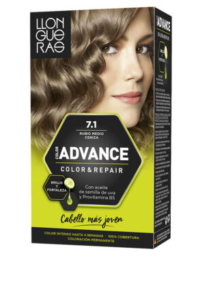 Llongueras COLOR ADVANCE #7,1-rubio ceniza 1 u