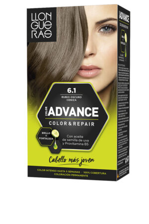 Llongueras COLOR ADVANCE #6,1-rubio oscuro ceniza 1 u