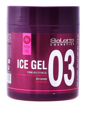 Salerm ICE GEL strong hold styling gel 500 ml