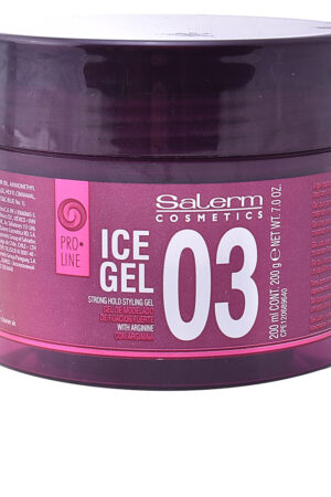 Salerm ICE GEL 03 strong hold styling gel 200 ml