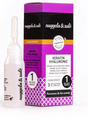 Nuggela & sulÉ KERATIN-HYALURONIC hair ampoules 1 unit