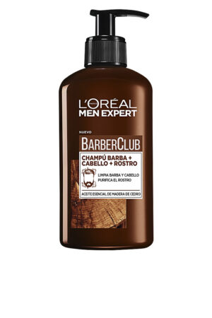 L'orÉal paris MEN EXPERT BARBER CLUB beard-face-hair shampoo 200 ml
