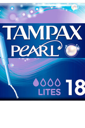 TAMPAX PEARL tampón lites 18 u