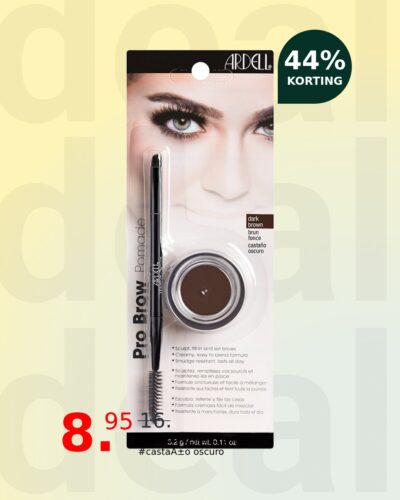 POMADA CEJAS C/ BRUSH #castaño oscuro