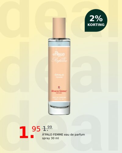 ÓPALO FEMME eau de parfum spray 30 ml