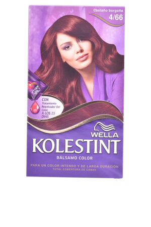 KOLESTINT balm dye color #4.66 burgundy brown 1 unit