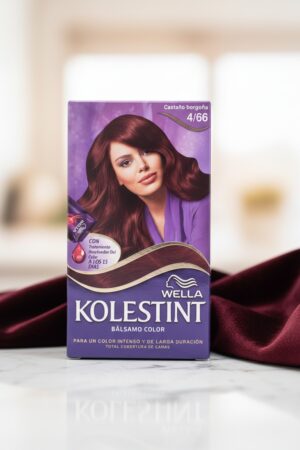 KOLESTINT balm dye color #4.66 burgundy brown 1 unit