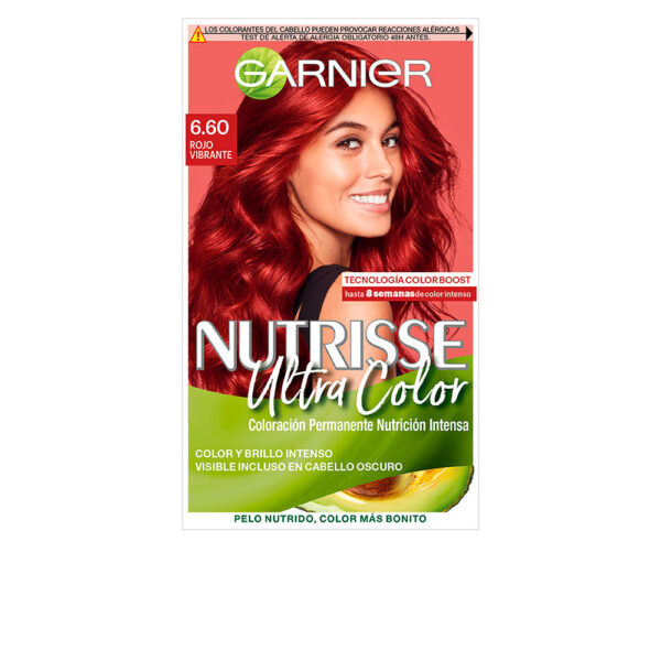 Garnier NUTRISSE #6.60-vibrant rouge 3 u
