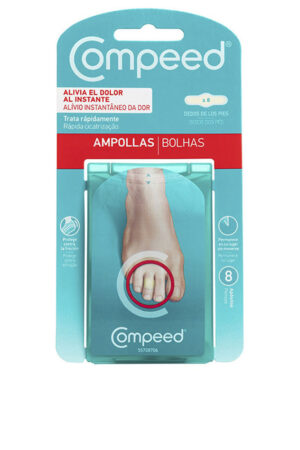 BLISTERS between toes feet 8 dressings