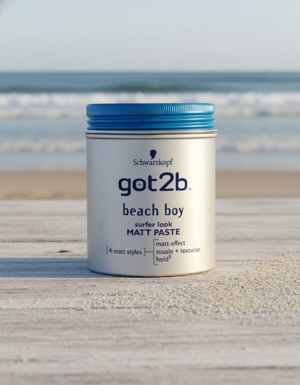 Schwarzkopf mass market GOT2B BEACH BOY matt paste surfer look 100 ml - Image 2