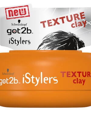 Schwarzkopf mass market GOT2B ISTYLERS texture clay 75 ml