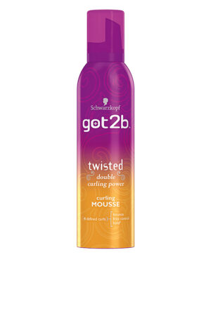 Schwarzkopf mass market GOT2B TWISTED double curling power mousse 250 ml