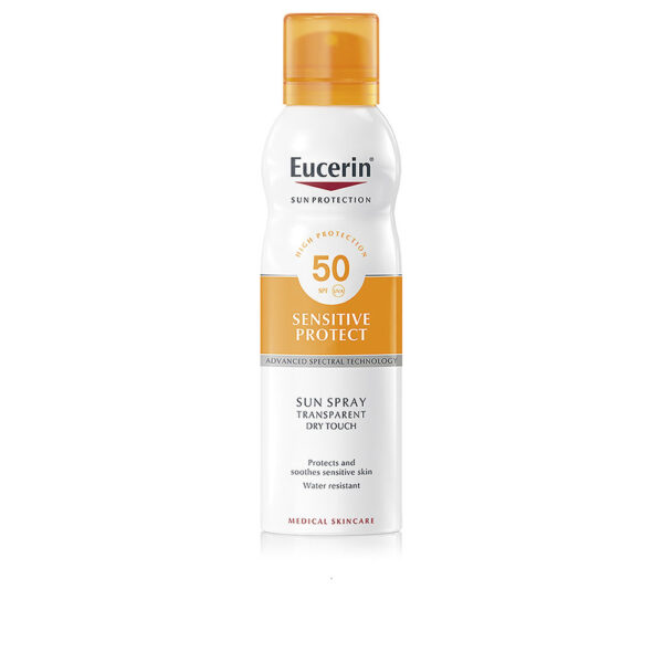 Eucerin SUN SENSITIVE PROTECT spray transparent dry touch SPF50 200 ml