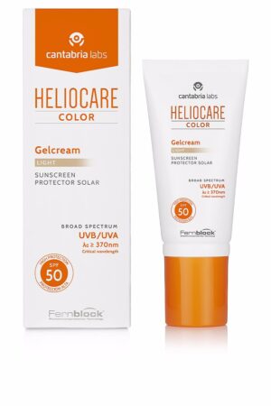 HELIOCARE COLOR sunscreen with cream gel color SPF50 #light 50 ml