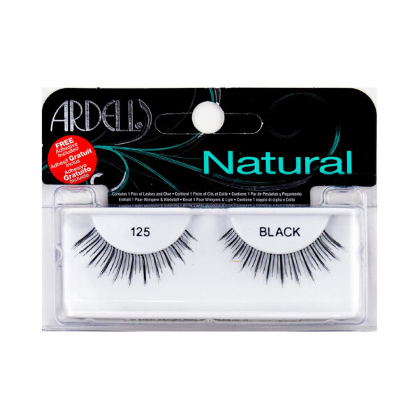 NATURAL eyelashes pocket pack #125-black 5 ml