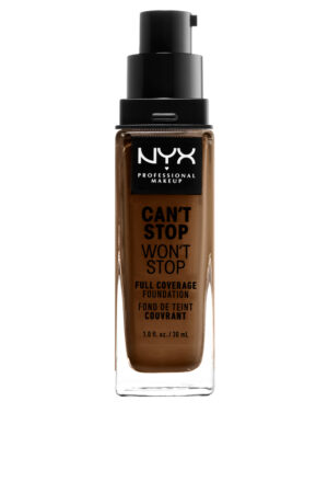 CAN'T STOP WON'T STOP full coverage foundation #walnut