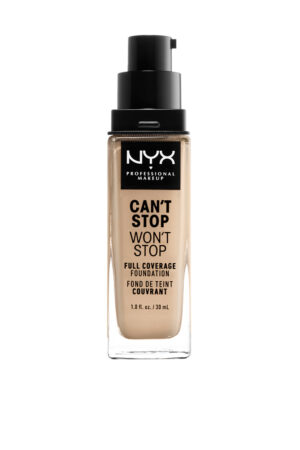 CAN'T STOP WON'T STOP full coverage foundation #nude