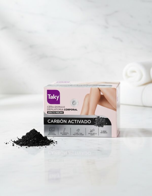 ACTIVATED CARBON divine body depilatory wax 300 ml