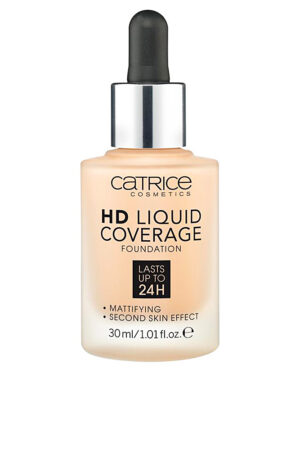 HD LIQUID COVERAGE FOUNDATION lasts up to 24h #030-sand beige 30 ml