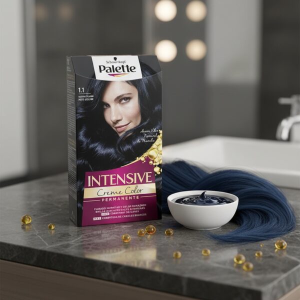 PALETTE INTENSIVE dye #1.1-blue black 1 u