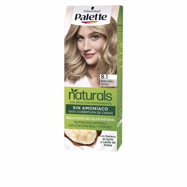 PALETTE NATURAL dye #8.1-light icy blonde 1 u