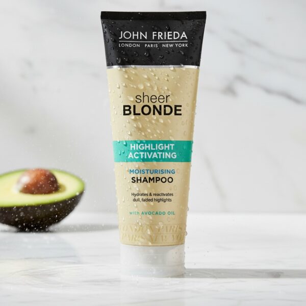 SHEER BLONDE moisturizing shampoo for blonde hair 250 ml