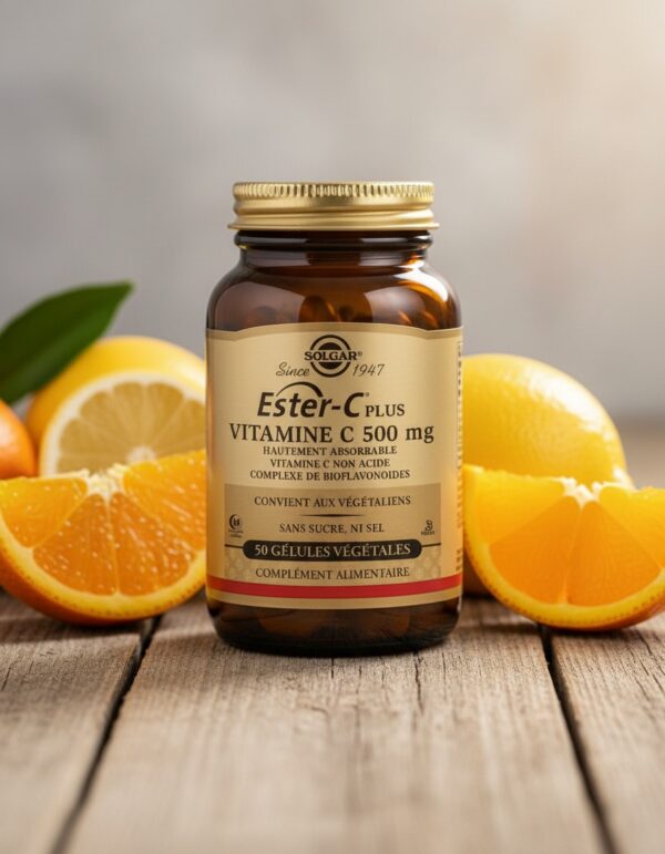 ESTER-C® PLUS 500mg cápsulas vegetales 50 u