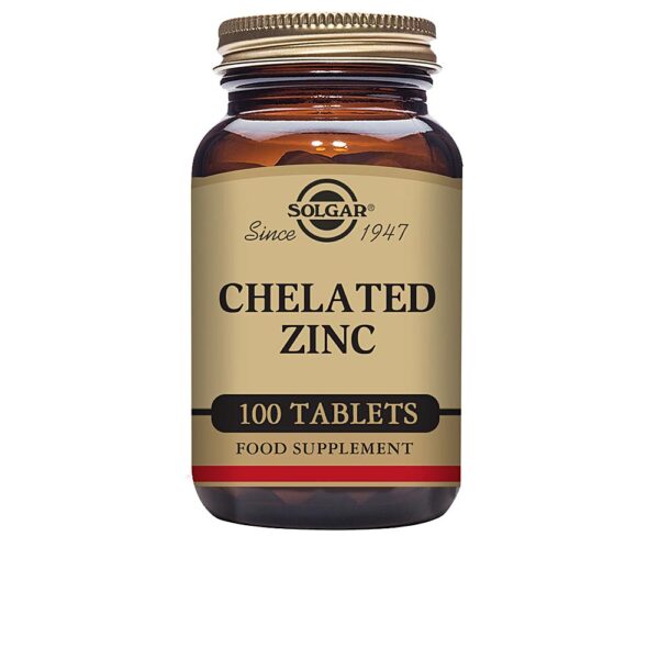 CHELATED ZINC tablets 100 u