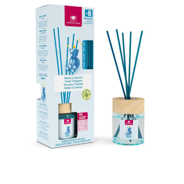 Cristalinas MIKADO air freshener 0% #baby and cologne 35 ml