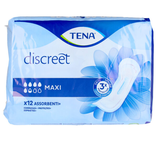 DISCREET maxi incontinence pads 12 units