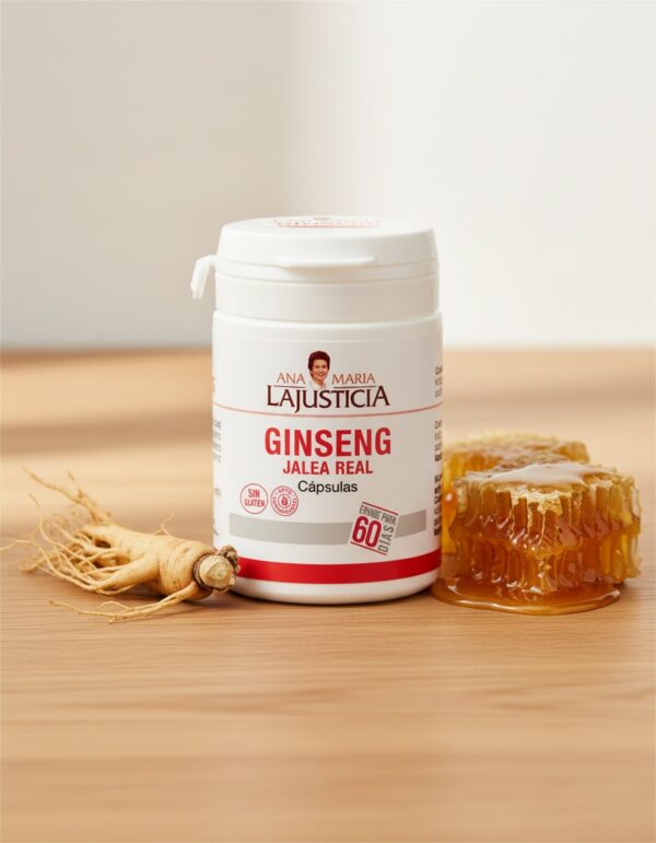GINSENG con jalea real 60 cápsulas