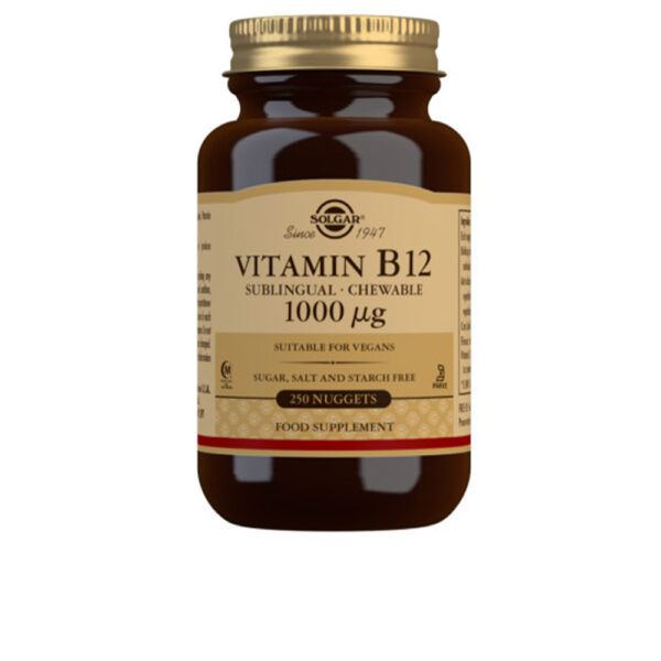 VITAMIN B12 1000 mcg. CYANOCOBALAMIN Mastic capsules 250 u