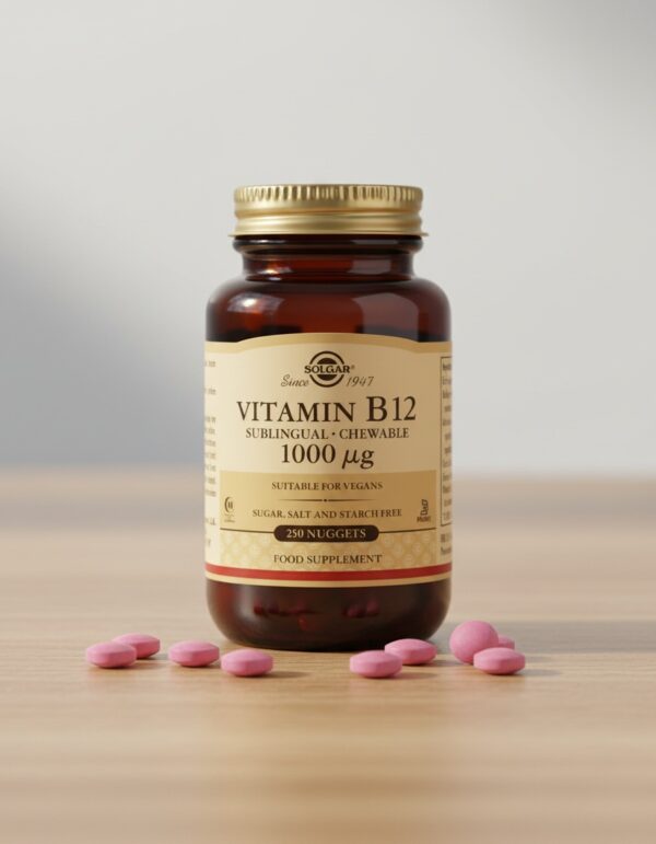 VITAMIN B12 1000 mcg. CYANOCOBALAMIN Mastic capsules 250 u