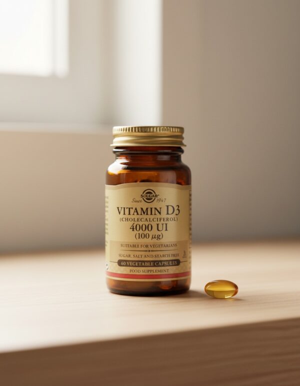 VIT D3 4000 UI 100 mcg. cápsulas vegetales 60 u