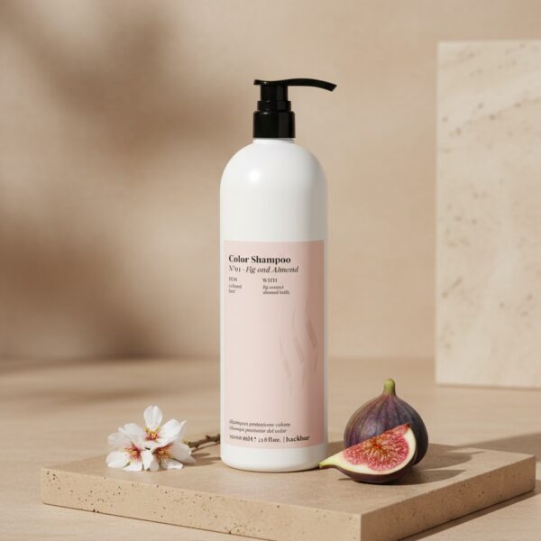 BACK BAR color shampoo nº01-fig&almond 1000 ml