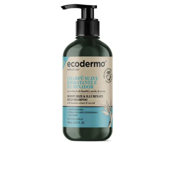 Ecoderma Moisturizing and illuminating SHAMPOO 500 ml