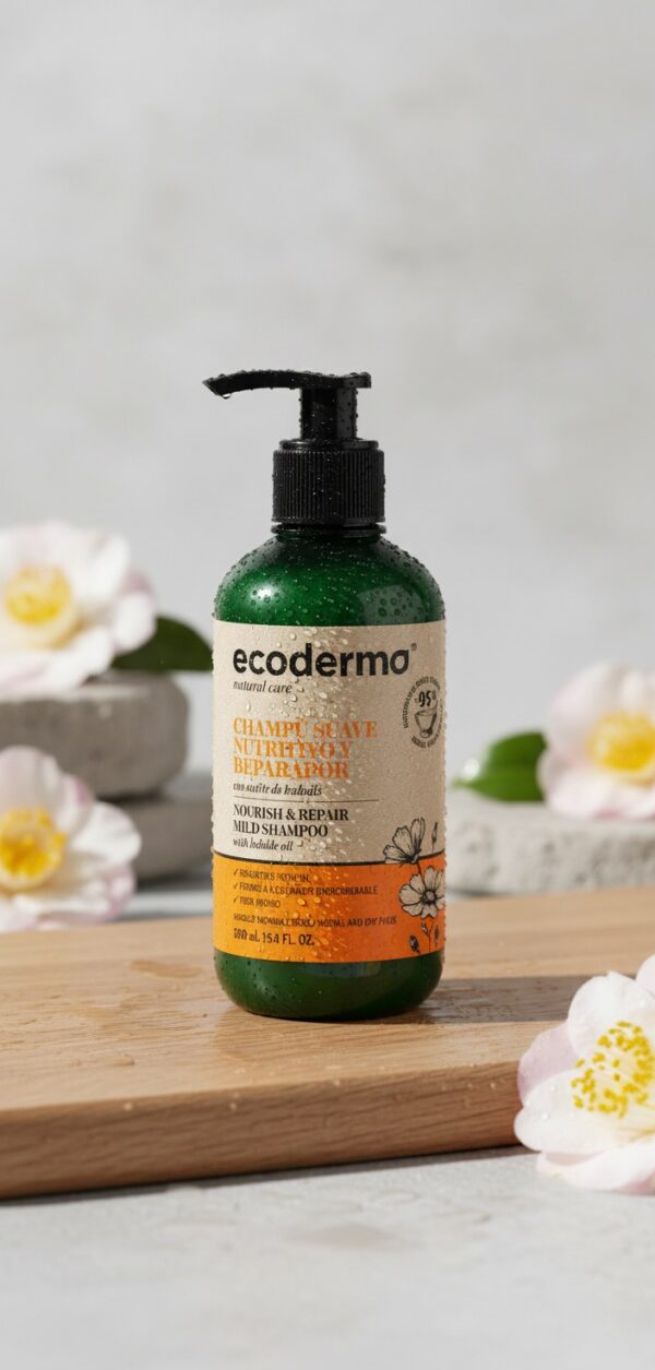 Ecoderma Gentle nourishing and repairing shampoo 500 ml